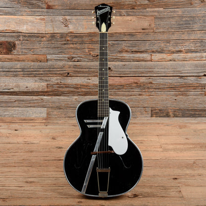 Harmony Montclair Black Electric Guitars / Hollow Body