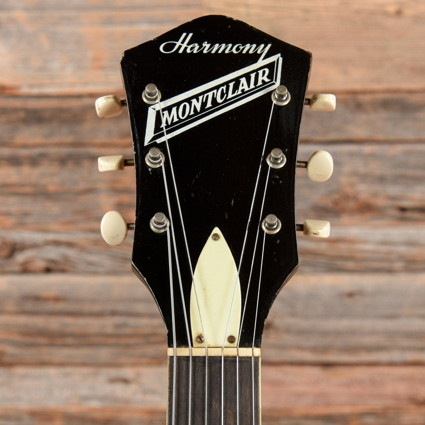Harmony Montclair Black Electric Guitars / Hollow Body