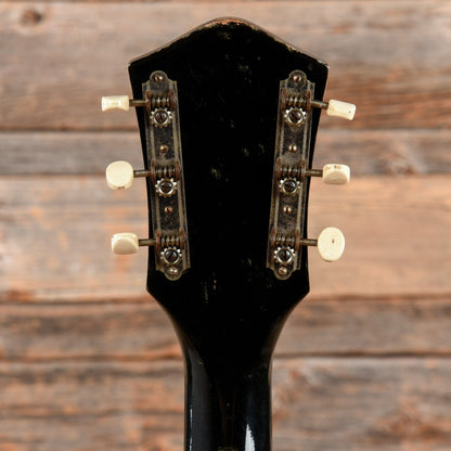 Harmony Montclair Black Electric Guitars / Hollow Body