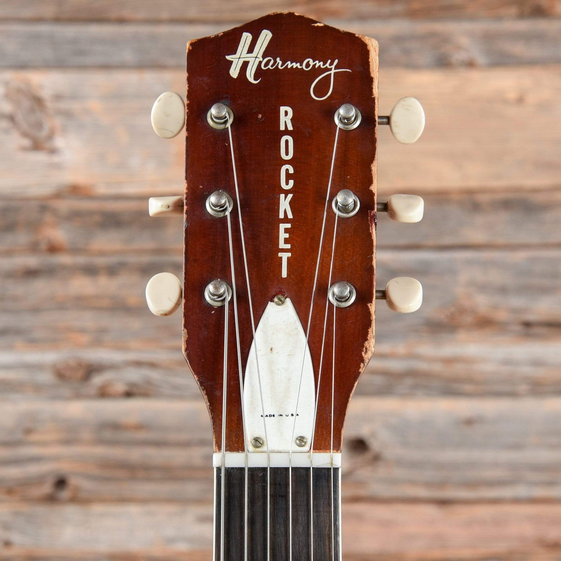 Harmony Rocket Red 1960s Electric Guitars / Hollow Body
