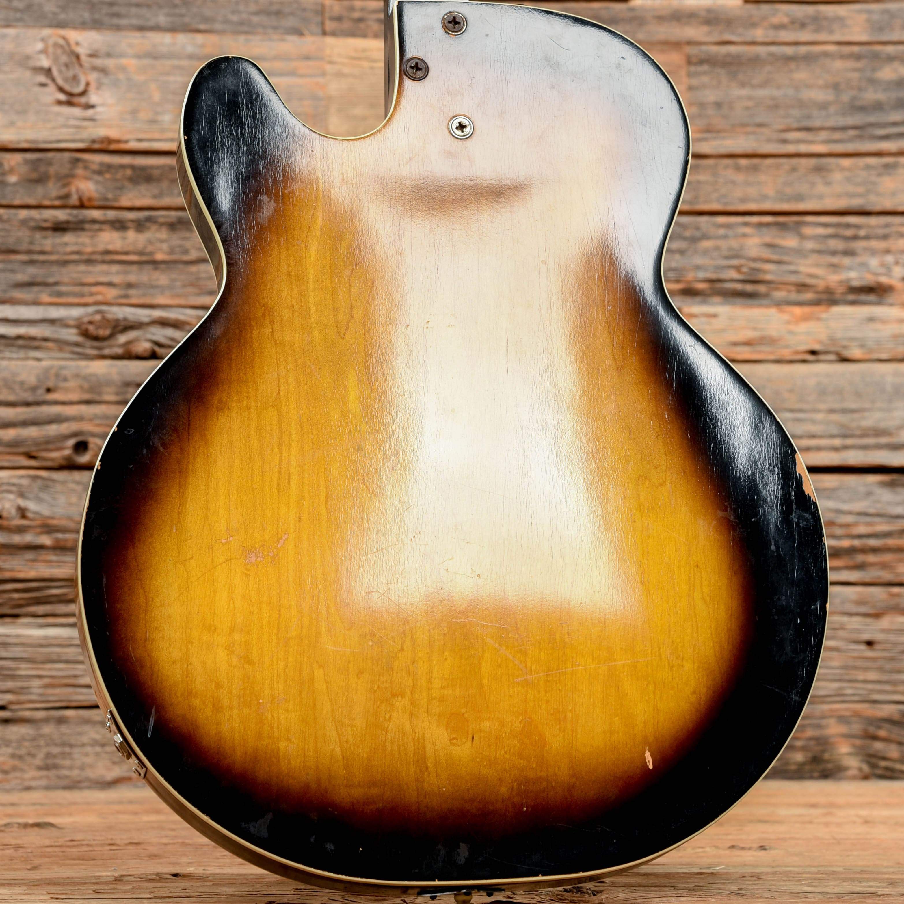 Harmony Rocket Sunburst 1960s Electric Guitars / Hollow Body