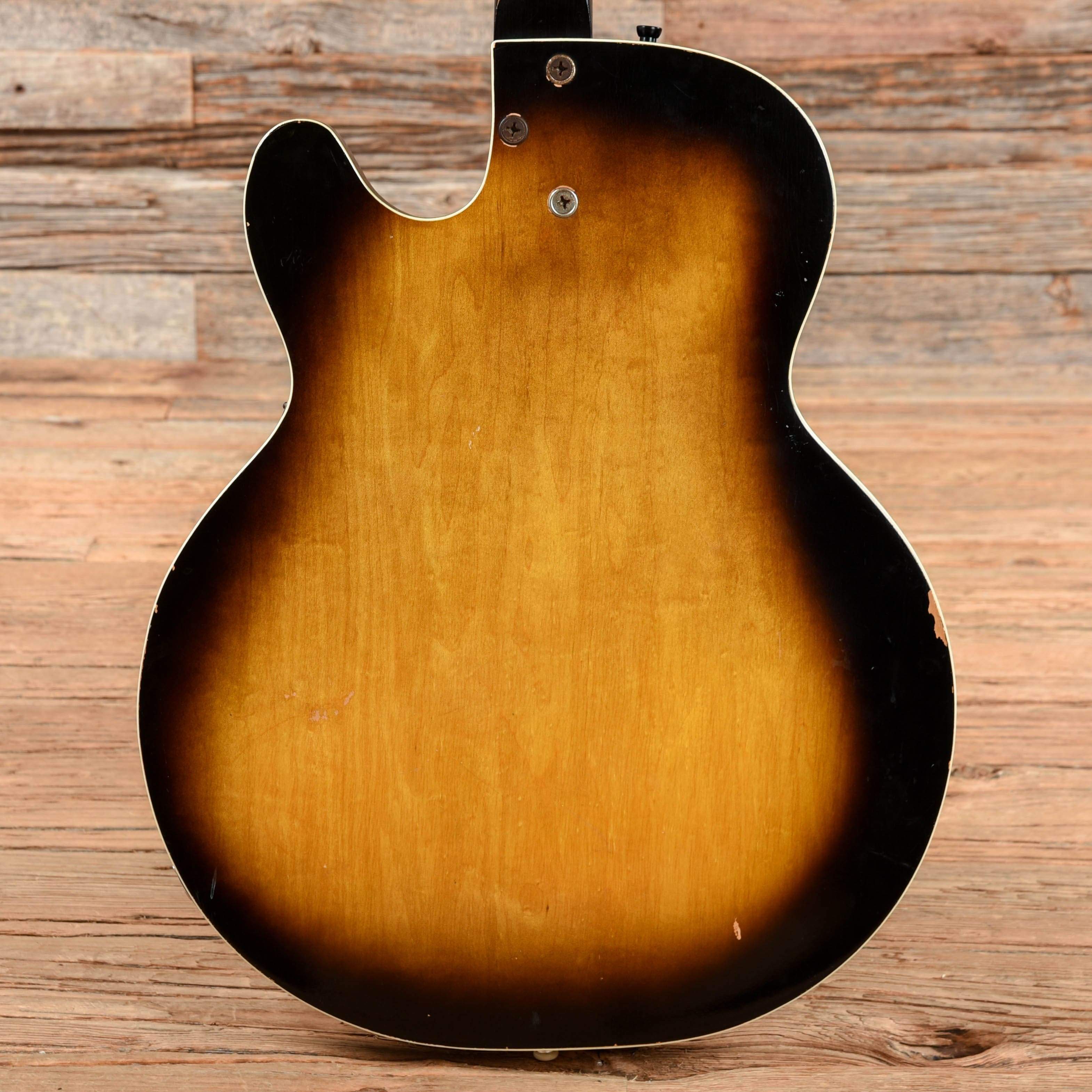 Harmony Rocket Sunburst 1960s Electric Guitars / Hollow Body