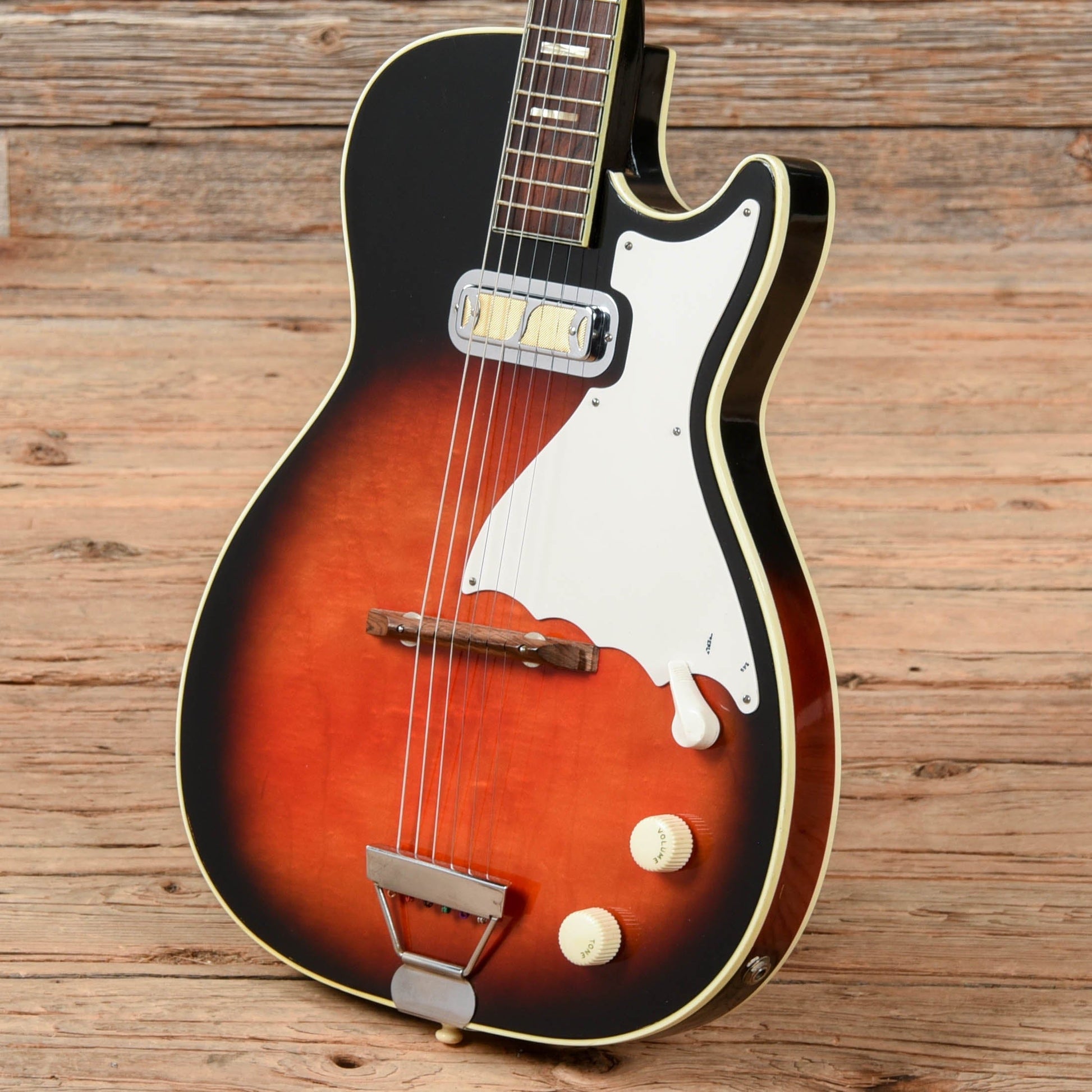 Harmony Stratotone H-47 Sunburst 1960s Electric Guitars / Hollow Body