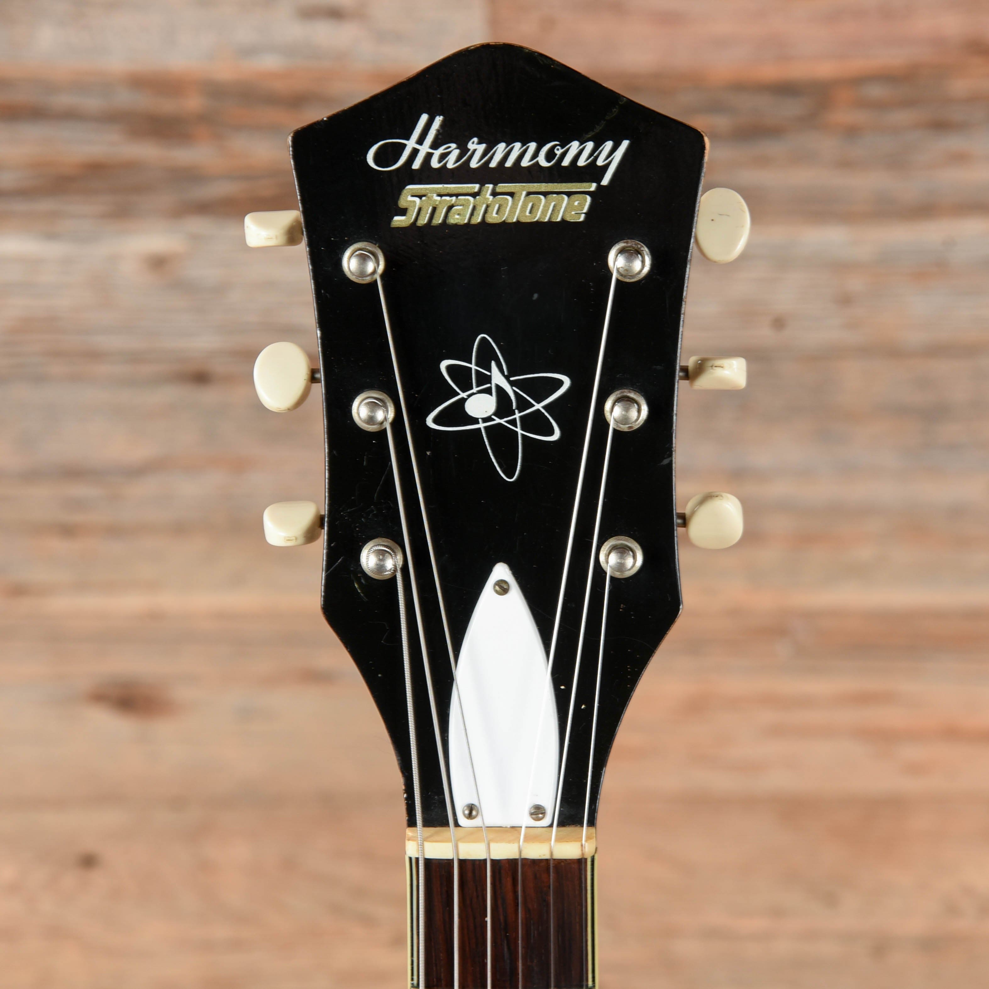 Harmony Stratotone H-47 Sunburst 1960s Electric Guitars / Hollow Body