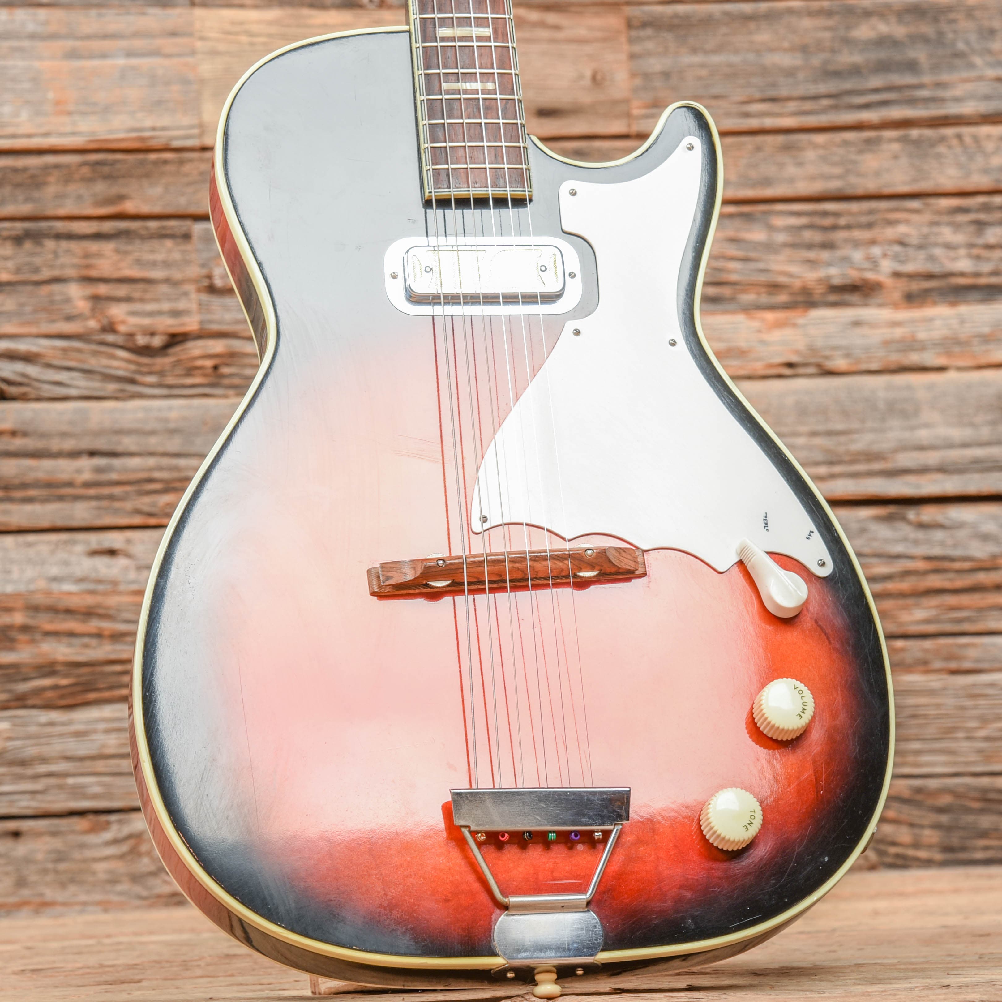 Harmony Stratotone H-47 Sunburst 1960s Electric Guitars / Hollow Body