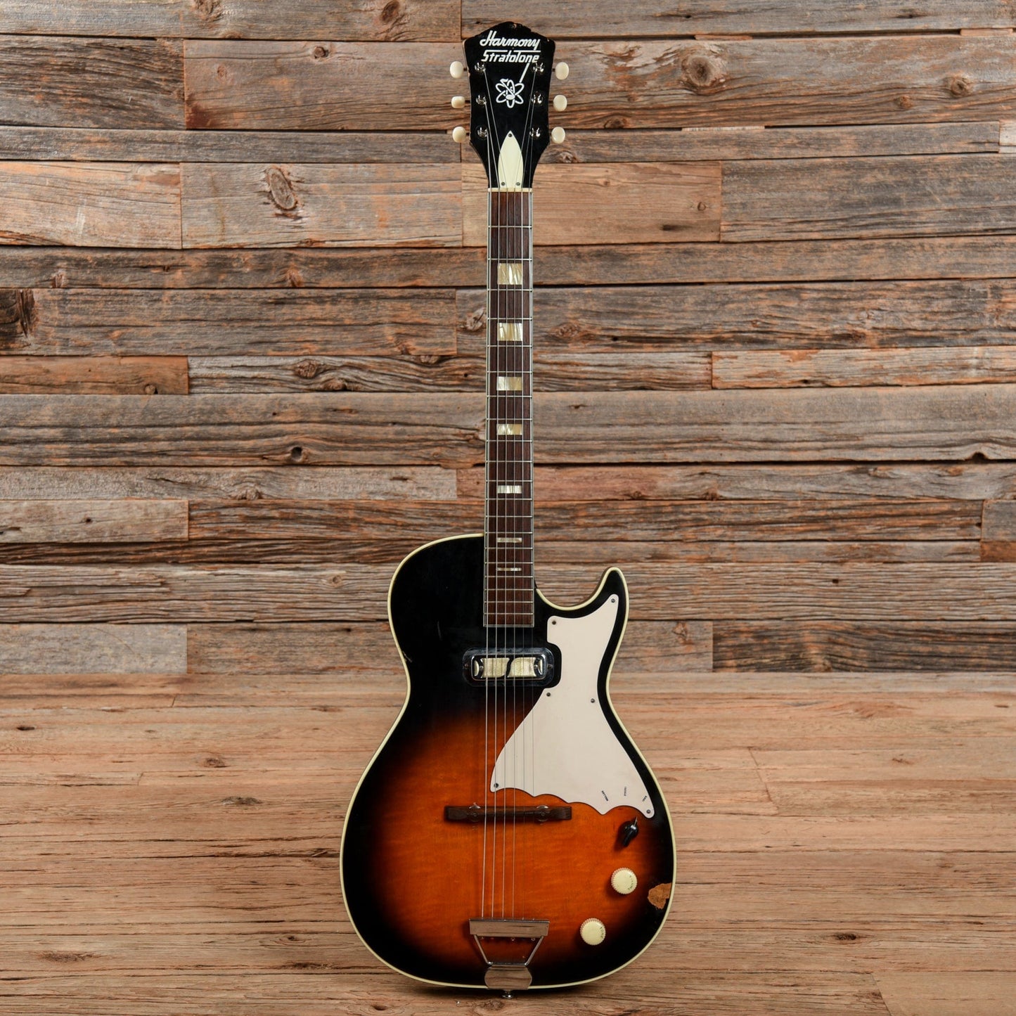 Harmony Stratotone H47 Sunburst 1960s Electric Guitars / Hollow Body