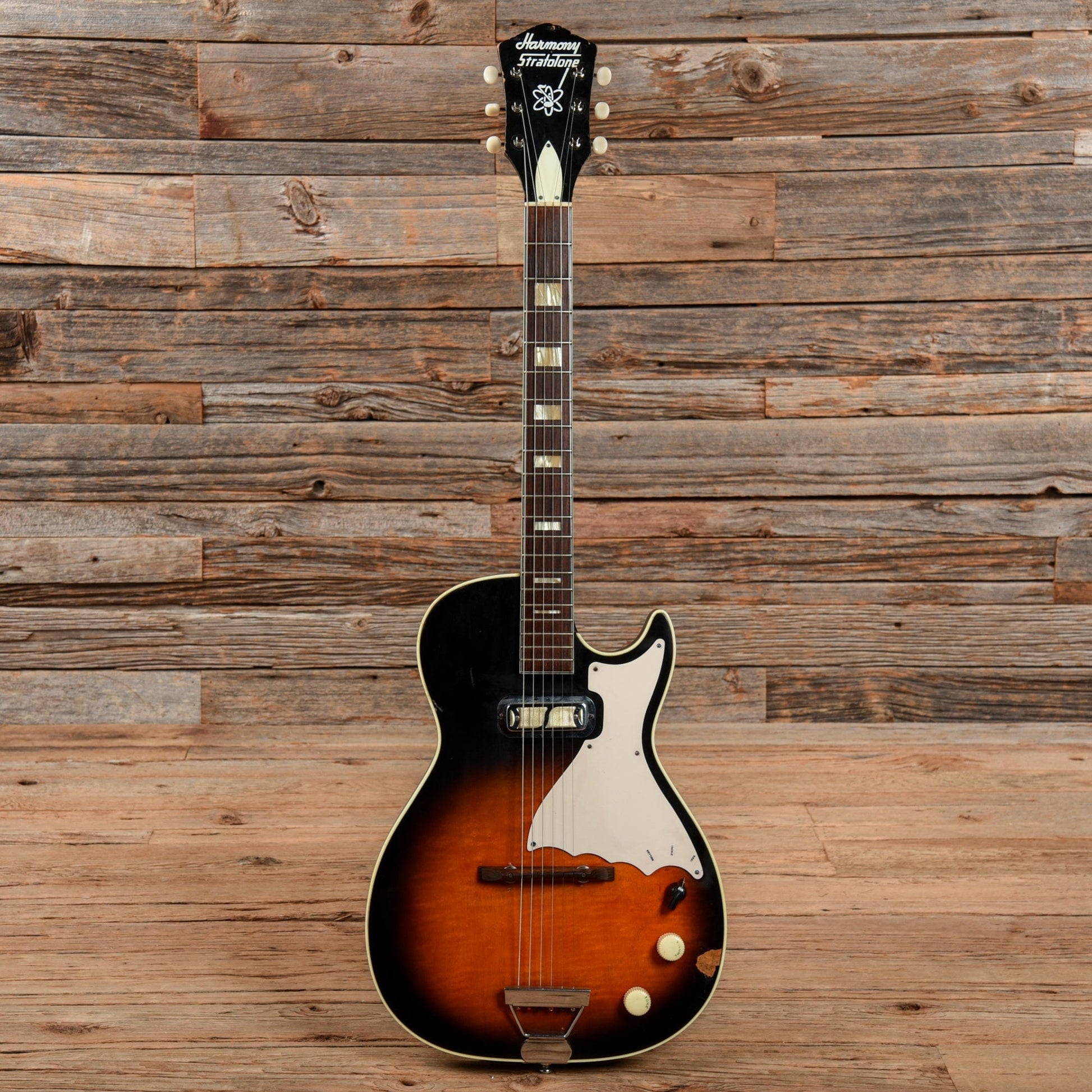 Harmony Stratotone H47 Sunburst 1960s Electric Guitars / Hollow Body