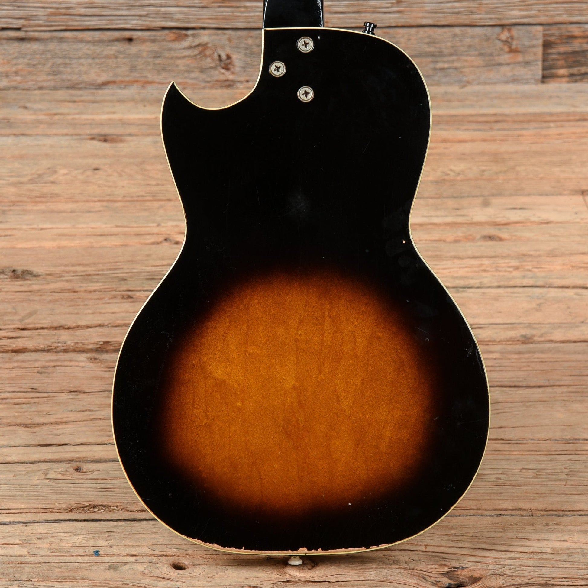 Harmony Stratotone Sunburst 1960s Electric Guitars / Hollow Body