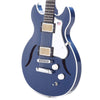 Harmony Comet Midnight Blue Electric Guitars / Semi-Hollow
