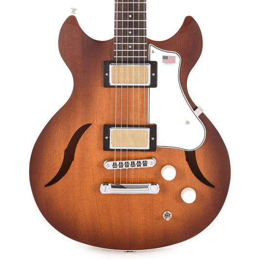 Harmony Comet Sunburst Electric Guitars / Semi-Hollow