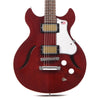 Harmony Comet Trans Red Electric Guitars / Semi-Hollow