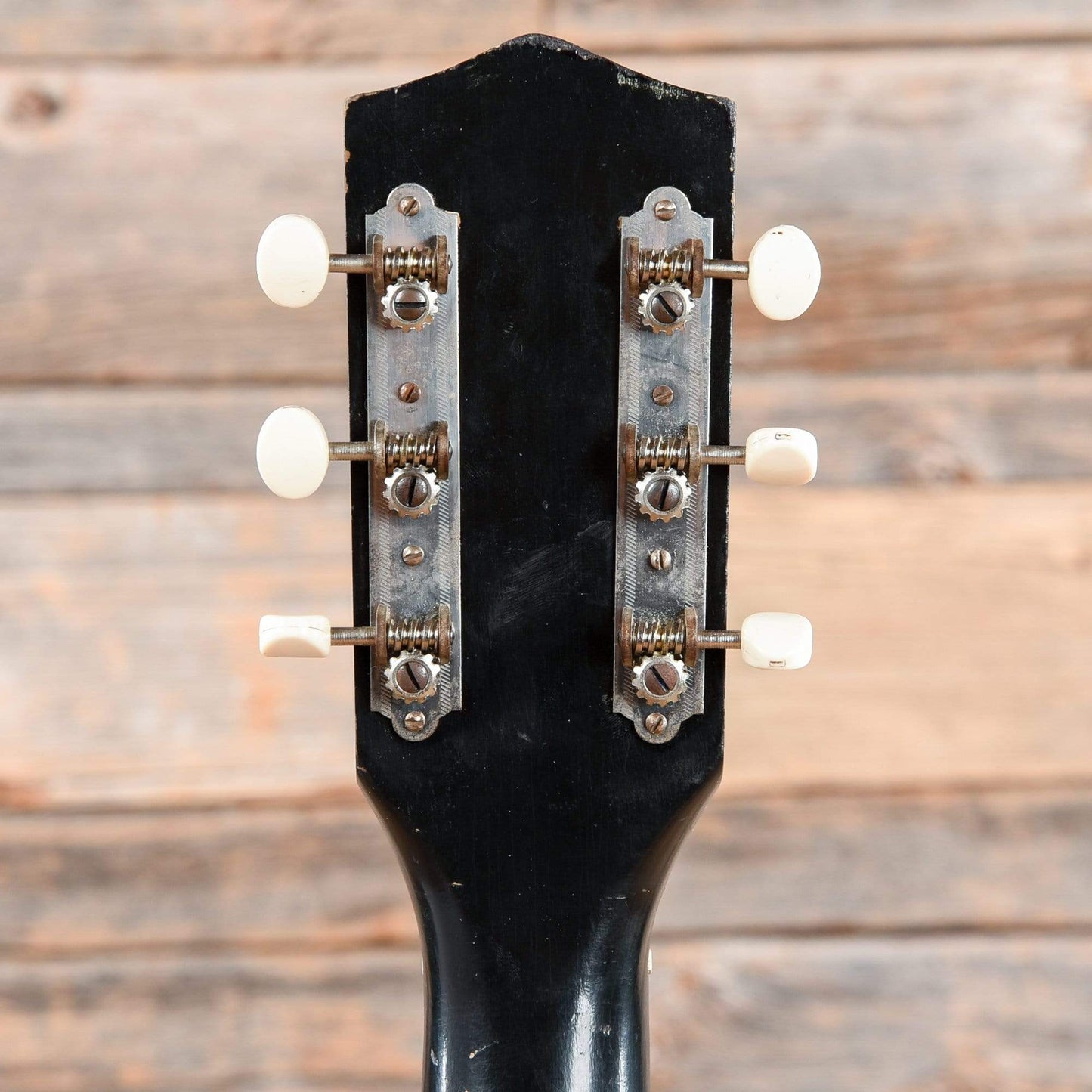 Harmony H46 Stratotone Black 1961 Electric Guitars / Semi-Hollow