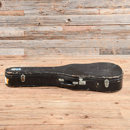 Harmony H46 Stratotone Black 1961 Electric Guitars / Semi-Hollow