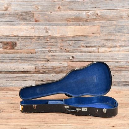 Harmony H46 Stratotone Black 1961 Electric Guitars / Semi-Hollow