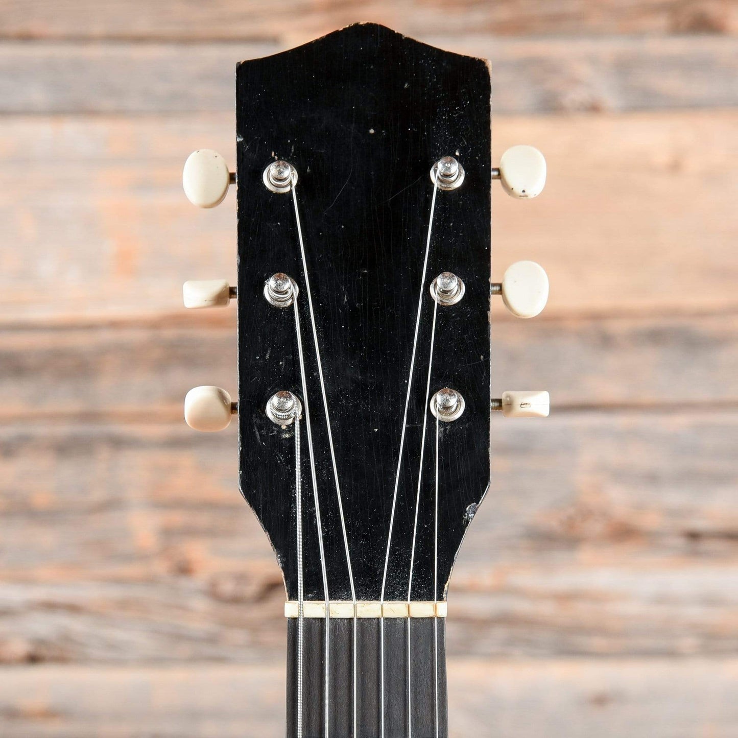 Harmony H46 Stratotone Black 1961 Electric Guitars / Semi-Hollow