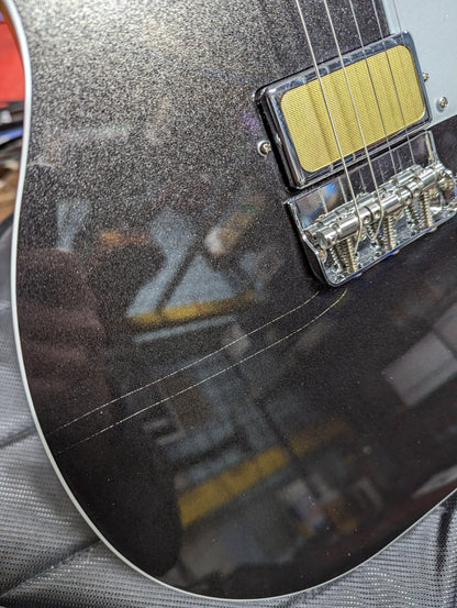 Harmony Standard Jupiter Thinline Space Black Electric Guitars / Semi-Hollow