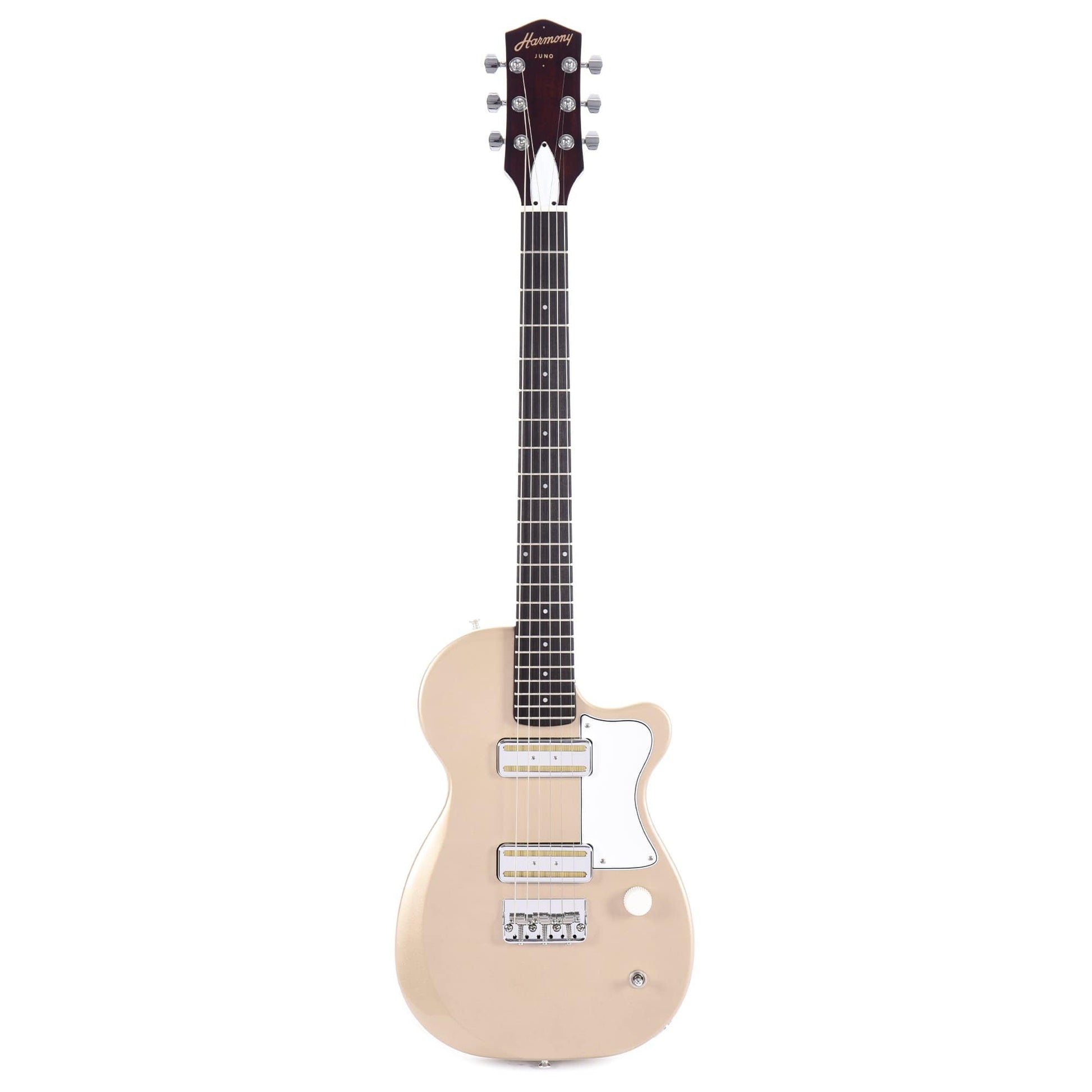 Harmony Juno Champagne Electric Guitars / Solid Body