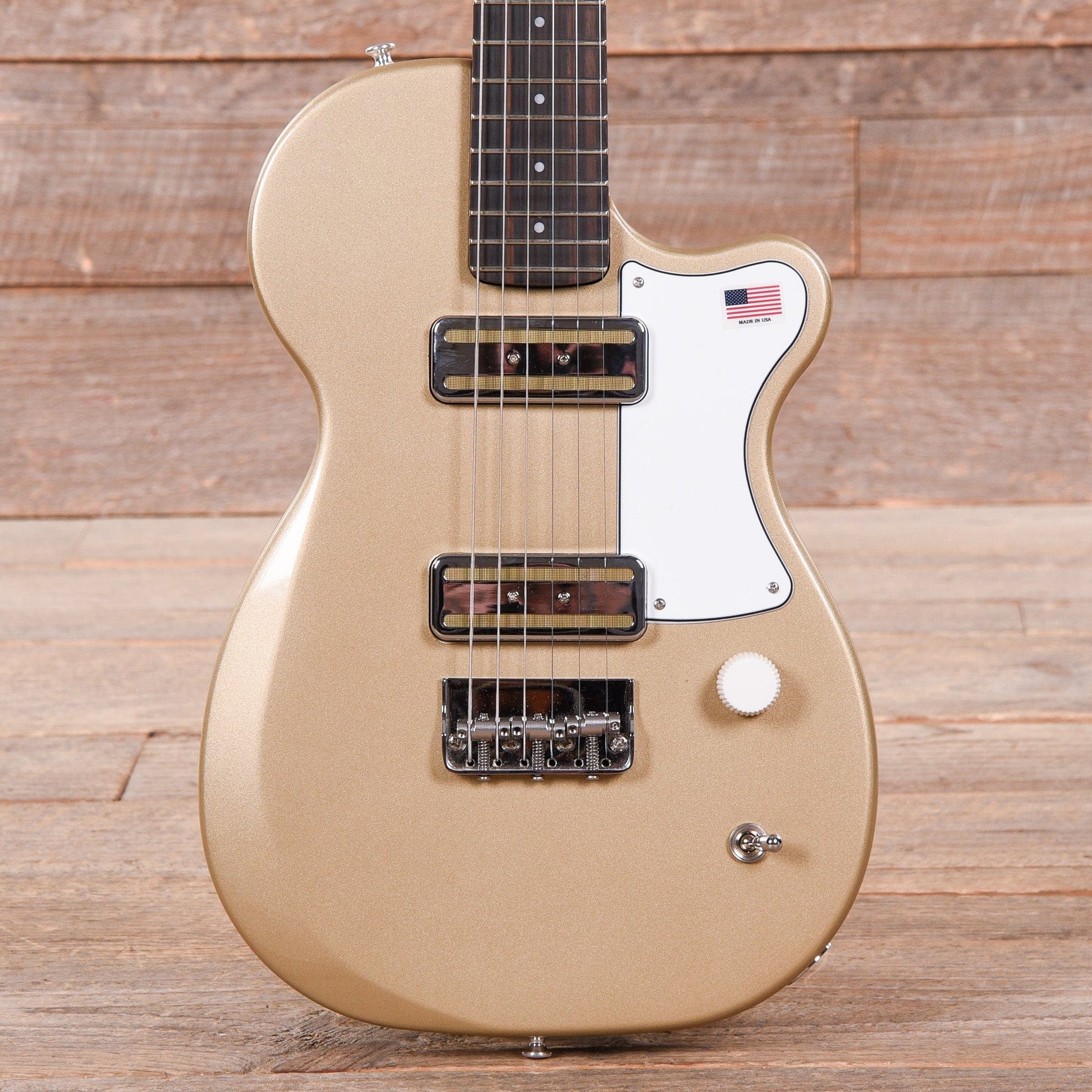 Harmony Juno Champagne Electric Guitars / Solid Body