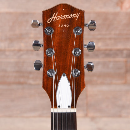Harmony Juno Champagne Electric Guitars / Solid Body