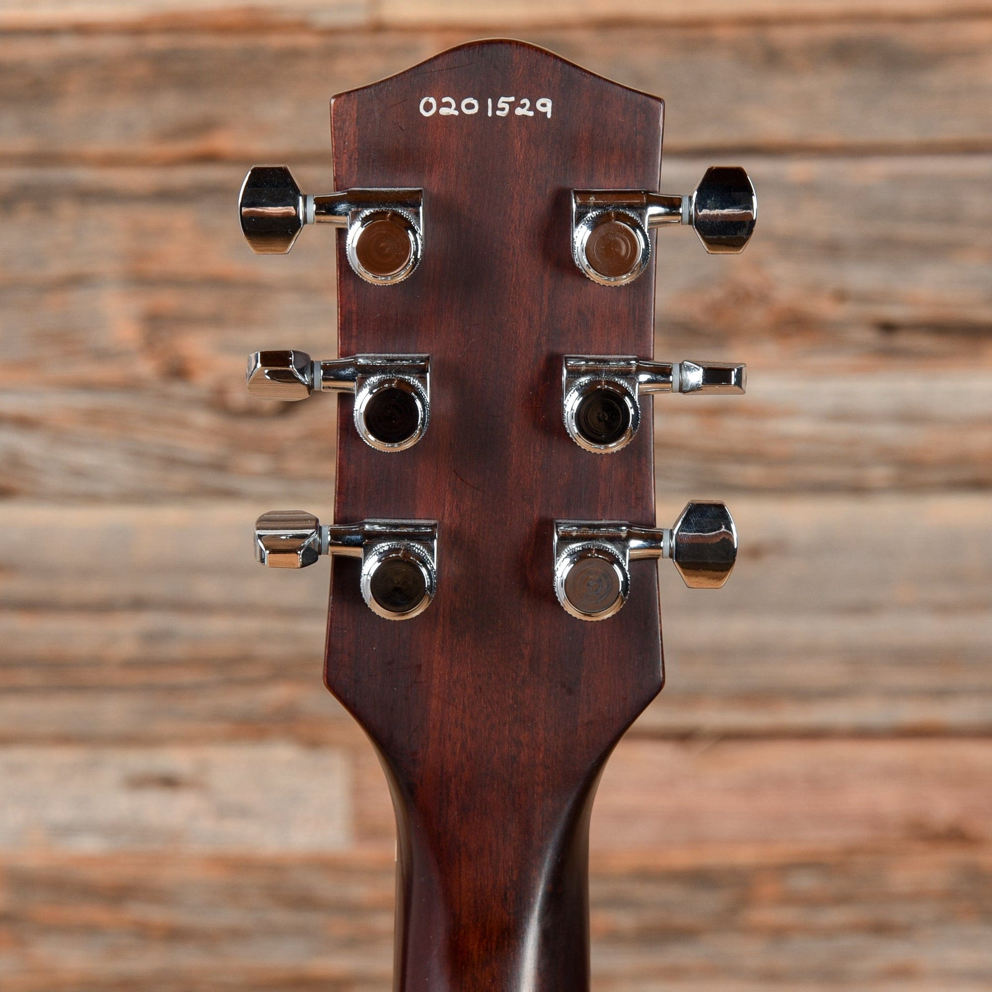 Harmony Juno Flame Maple Top Transparent Brown Electric Guitars / Solid Body