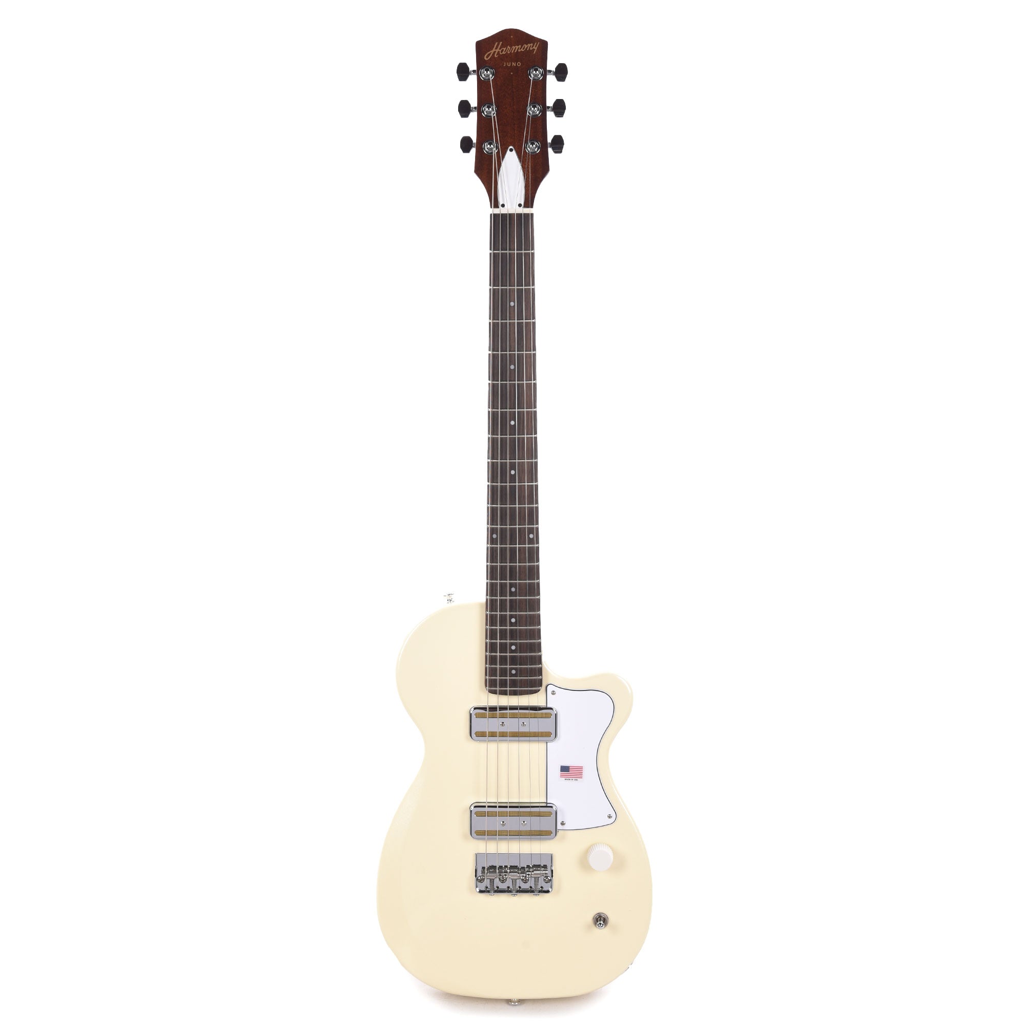 Harmony Juno Pearl White Electric Guitars / Solid Body