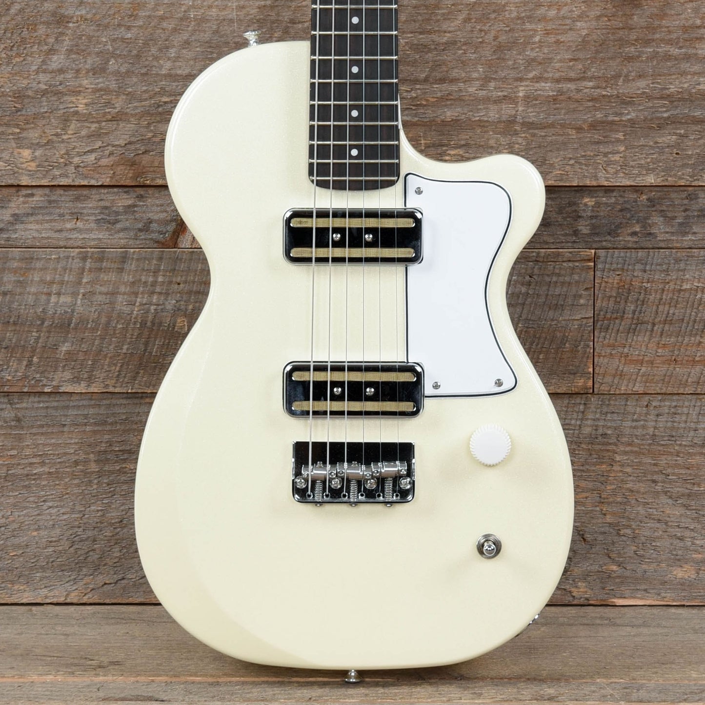 Harmony Juno Pearl White Electric Guitars / Solid Body