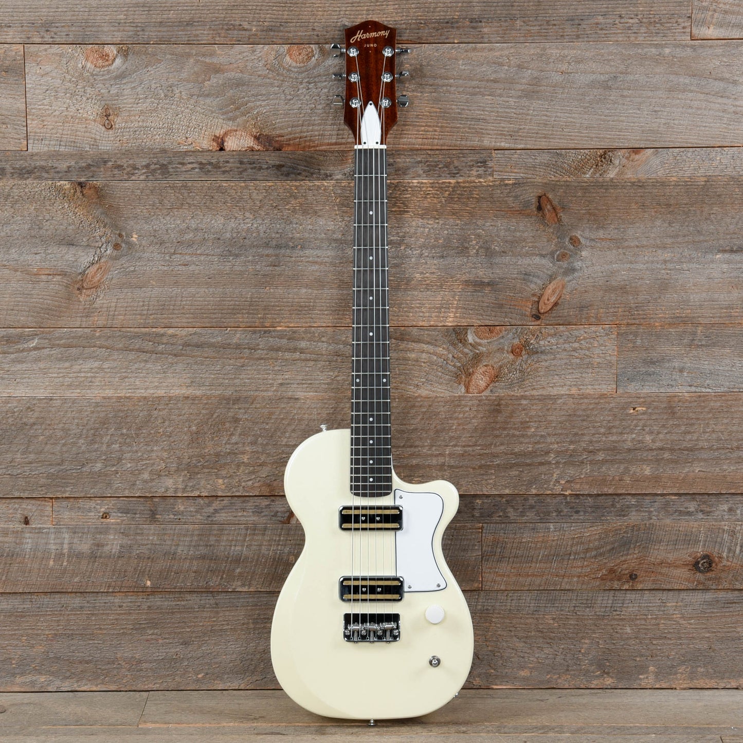 Harmony Juno Pearl White Electric Guitars / Solid Body
