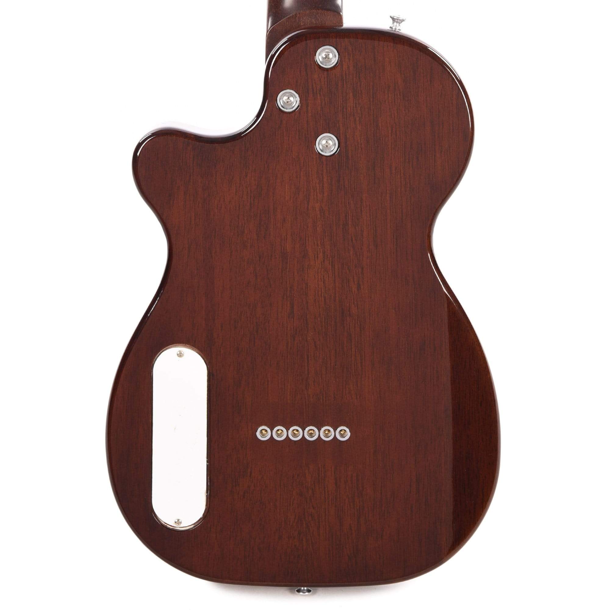 Harmony Limited Edition Juno Flame Maple Transparent Brown Electric Guitars / Solid Body