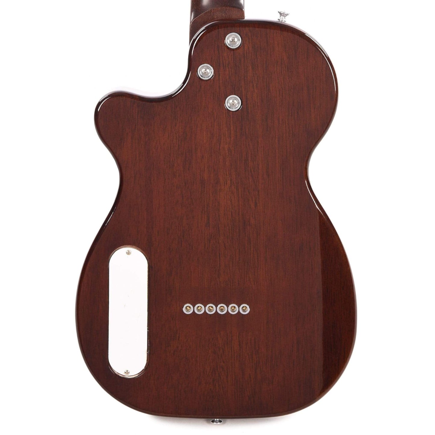 Harmony Limited Edition Juno Flame Maple Transparent Brown Electric Guitars / Solid Body