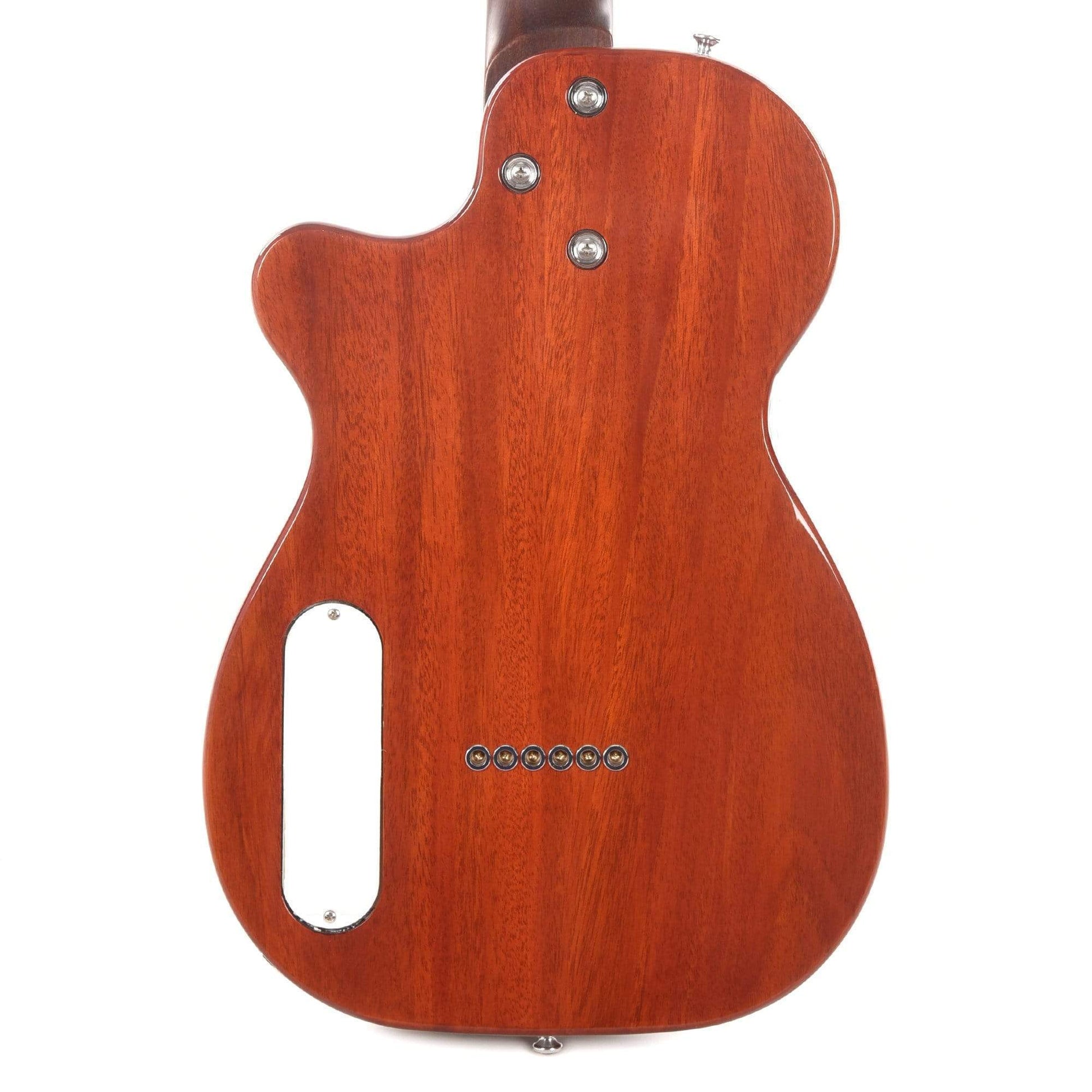 Harmony Limited Edition Juno Flame Maple Transparent Red Electric Guitars / Solid Body