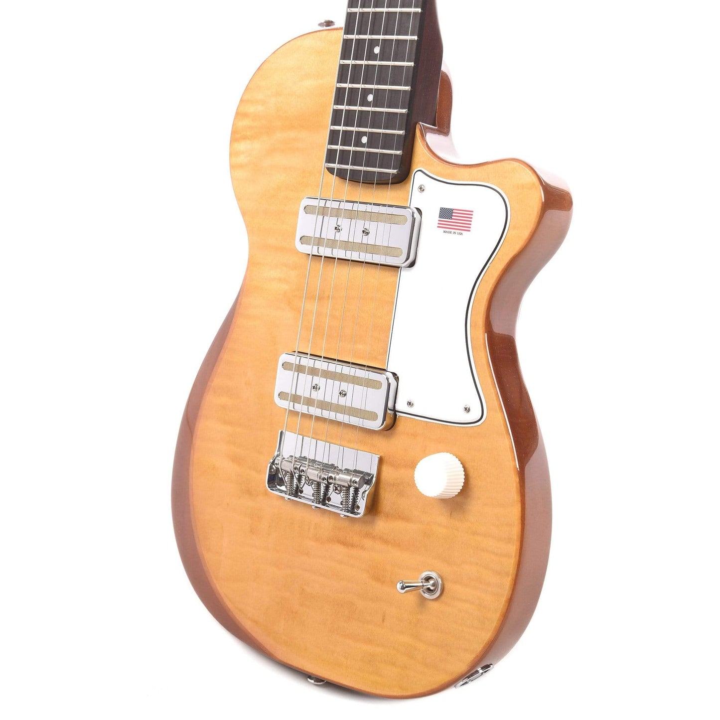 Harmony Limited Edition Juno Flame Maple Vintage Natural Electric Guitars / Solid Body