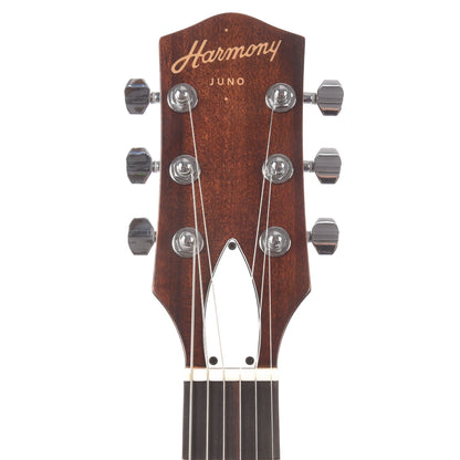 Harmony Limited Edition Juno Flame Maple Vintage Natural Electric Guitars / Solid Body