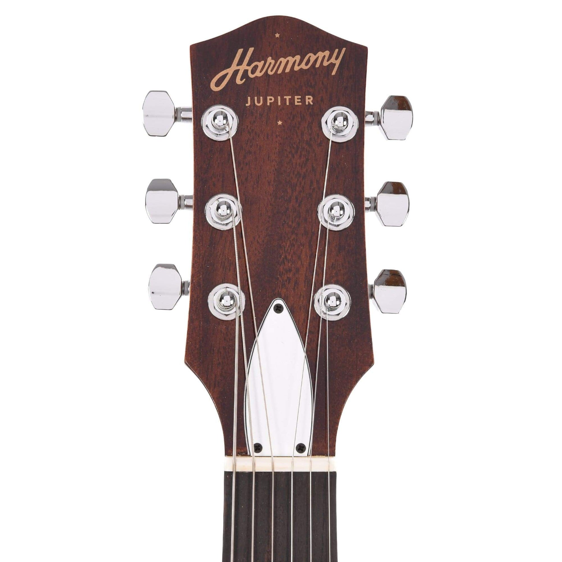 Harmony Limited Edition Jupiter Flame Maple Transparent Black Electric Guitars / Solid Body