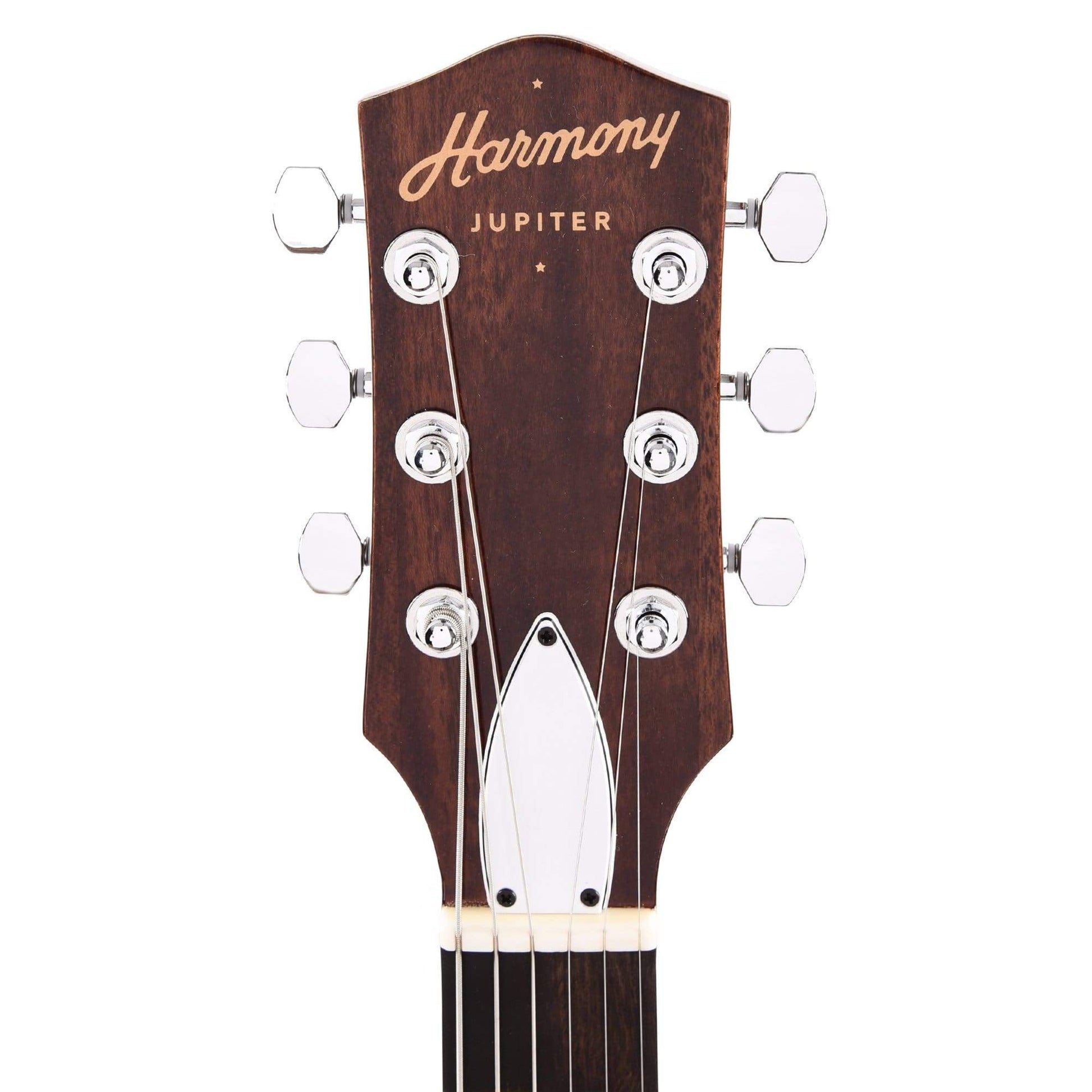 Harmony Limited Edition Jupiter Flame Maple Transparent Brown Electric Guitars / Solid Body