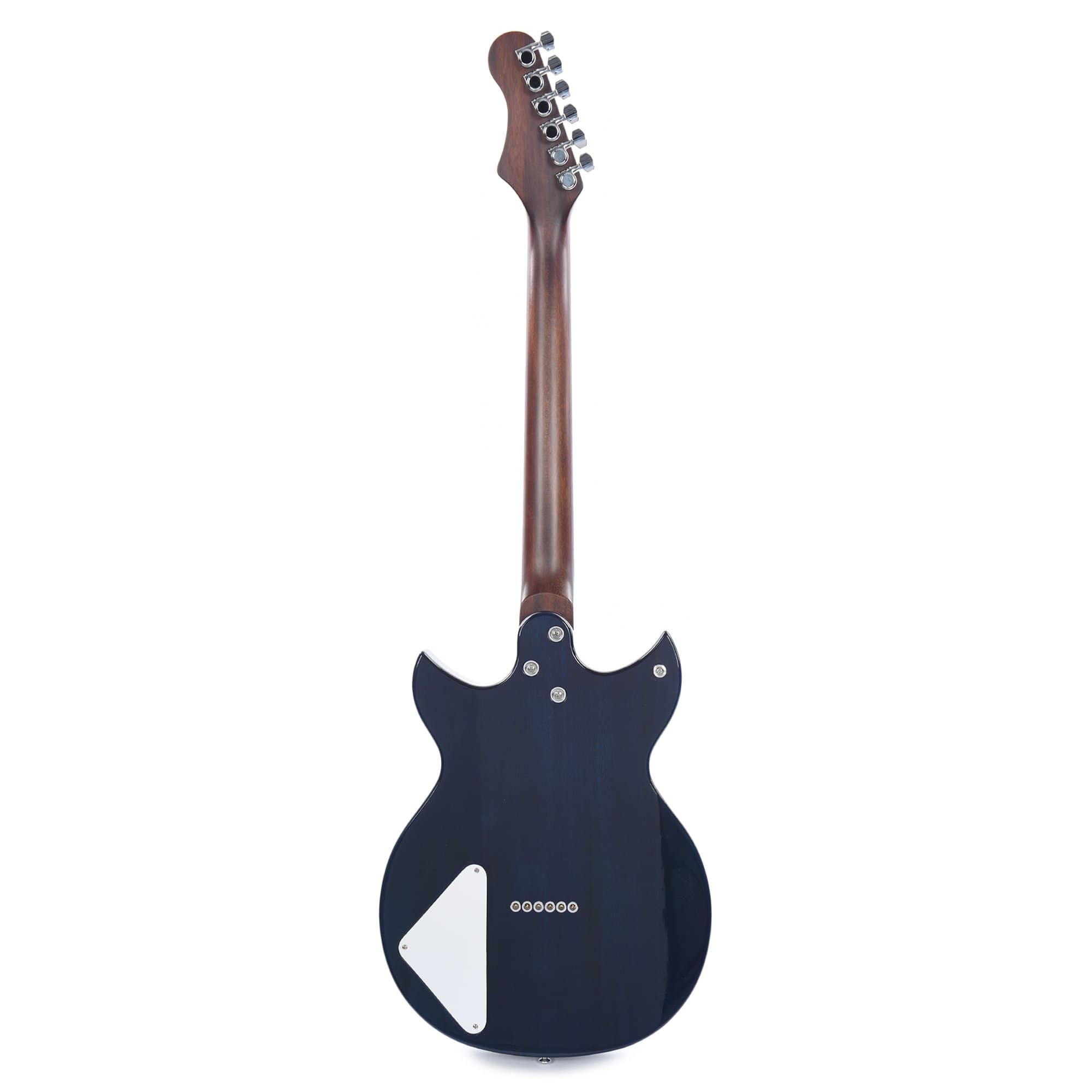Harmony Limited Edition Rebel Flame Maple Transparent Blue Electric Guitars / Solid Body