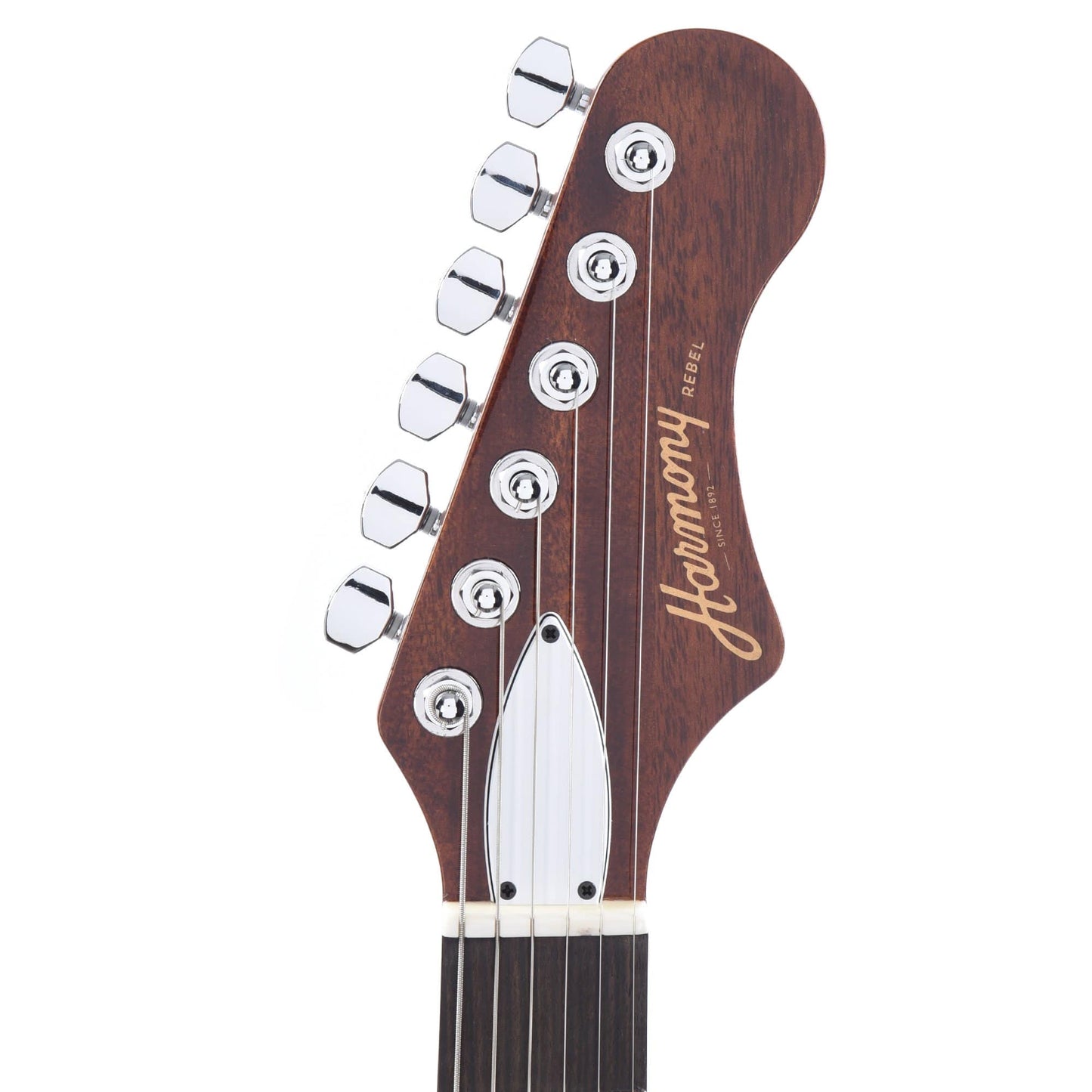 Harmony Limited Edition Rebel Flame Maple Transparent Blue Electric Guitars / Solid Body