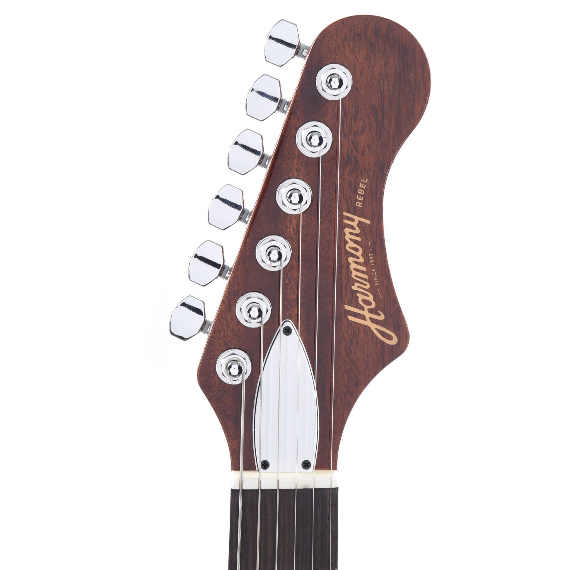 Harmony Limited Edition Rebel Flame Maple Transparent Blue Electric Guitars / Solid Body