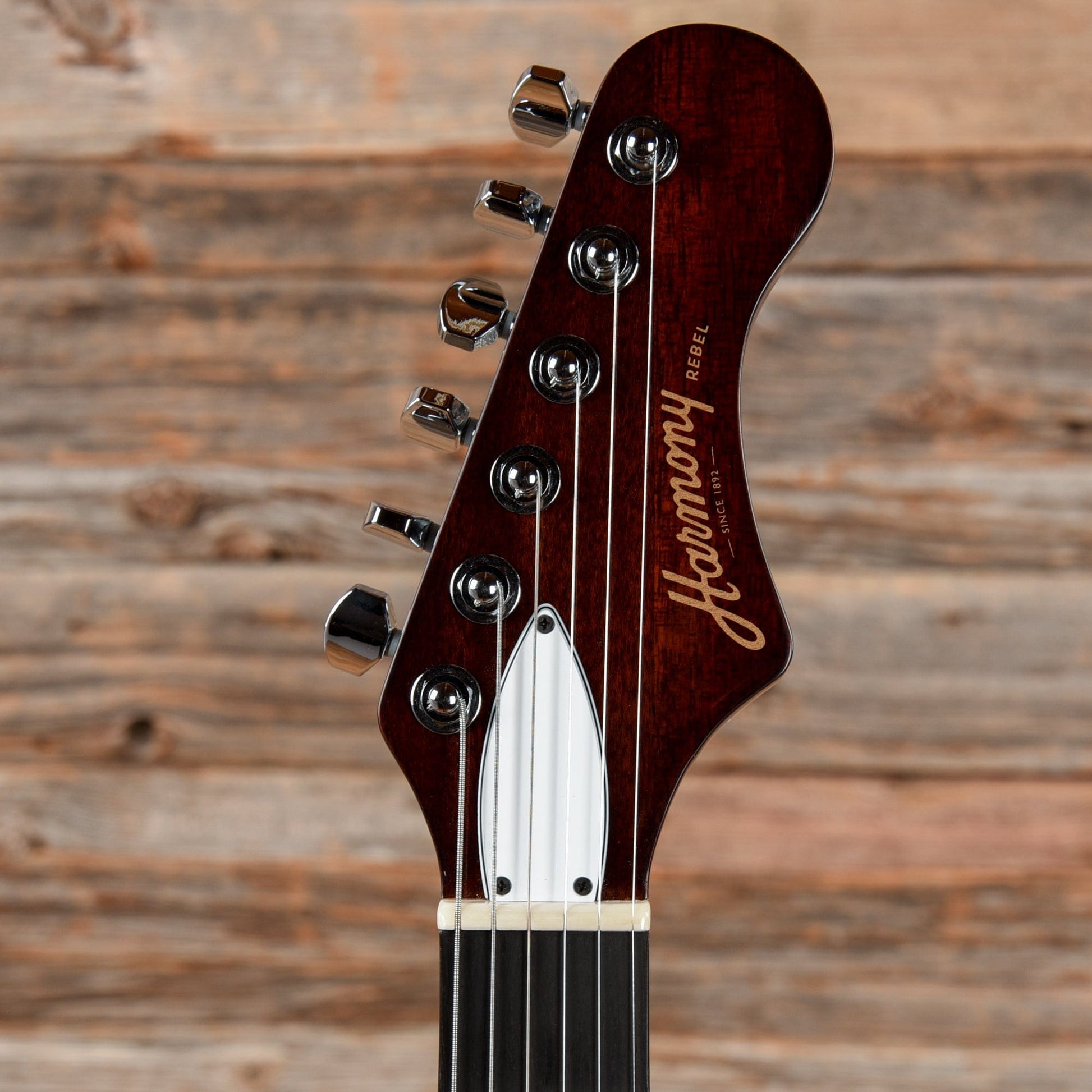 Harmony Limited Edition Rebel Flame Maple Transparent Brown 2020 Electric Guitars / Solid Body