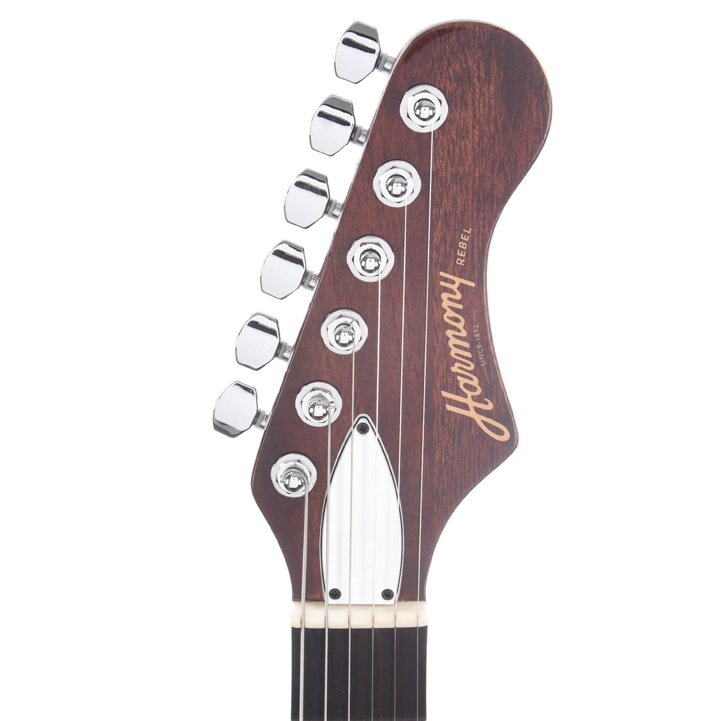 Harmony Limited Edition Rebel Flame Maple Transparent Red Electric Guitars / Solid Body