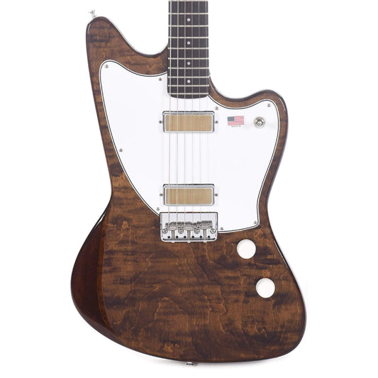 Harmony Limited Edition Silhouette Flame Maple Transparent Brown Electric Guitars / Solid Body