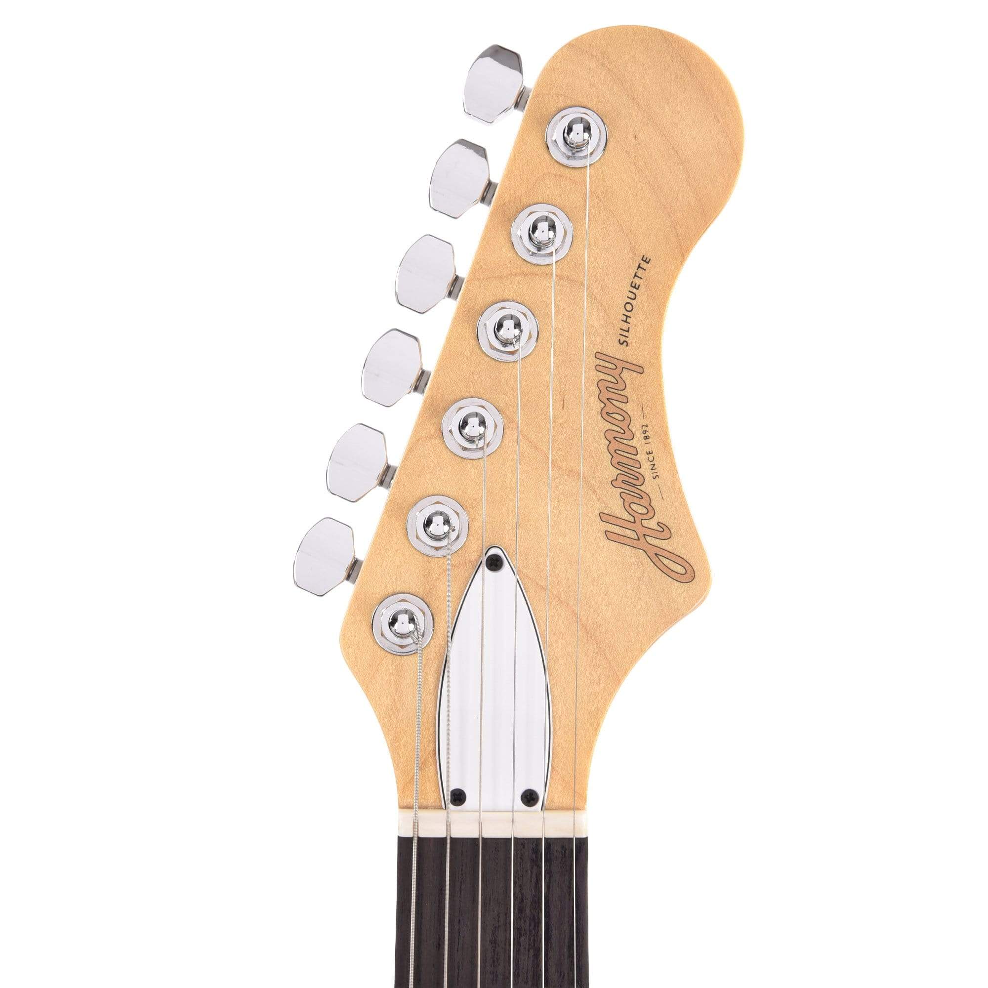 Harmony Limited Edition Silhouette Flame Maple Transparent Red Electric Guitars / Solid Body