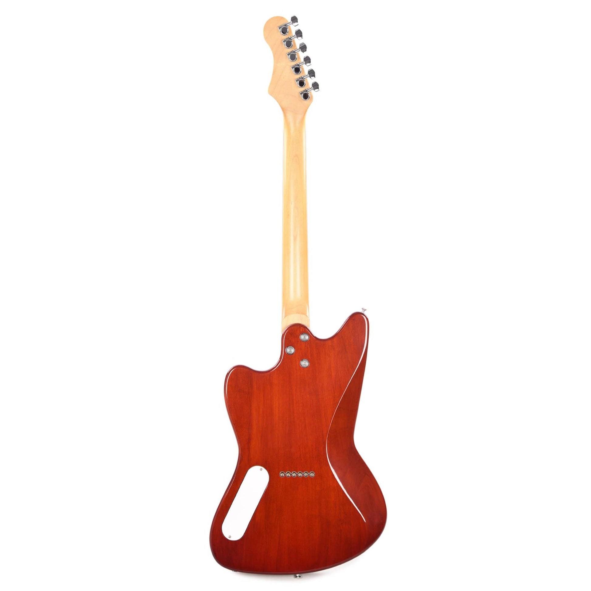Harmony Limited Edition Silhouette Flame Maple Transparent Red Electric Guitars / Solid Body