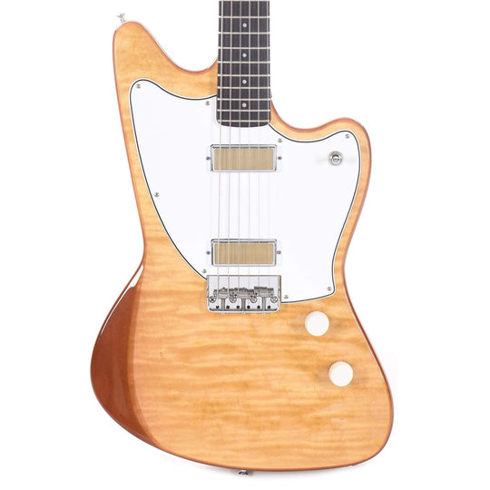 Harmony Limited Edition Silhouette Flame Maple Vintage Natural Electric Guitars / Solid Body