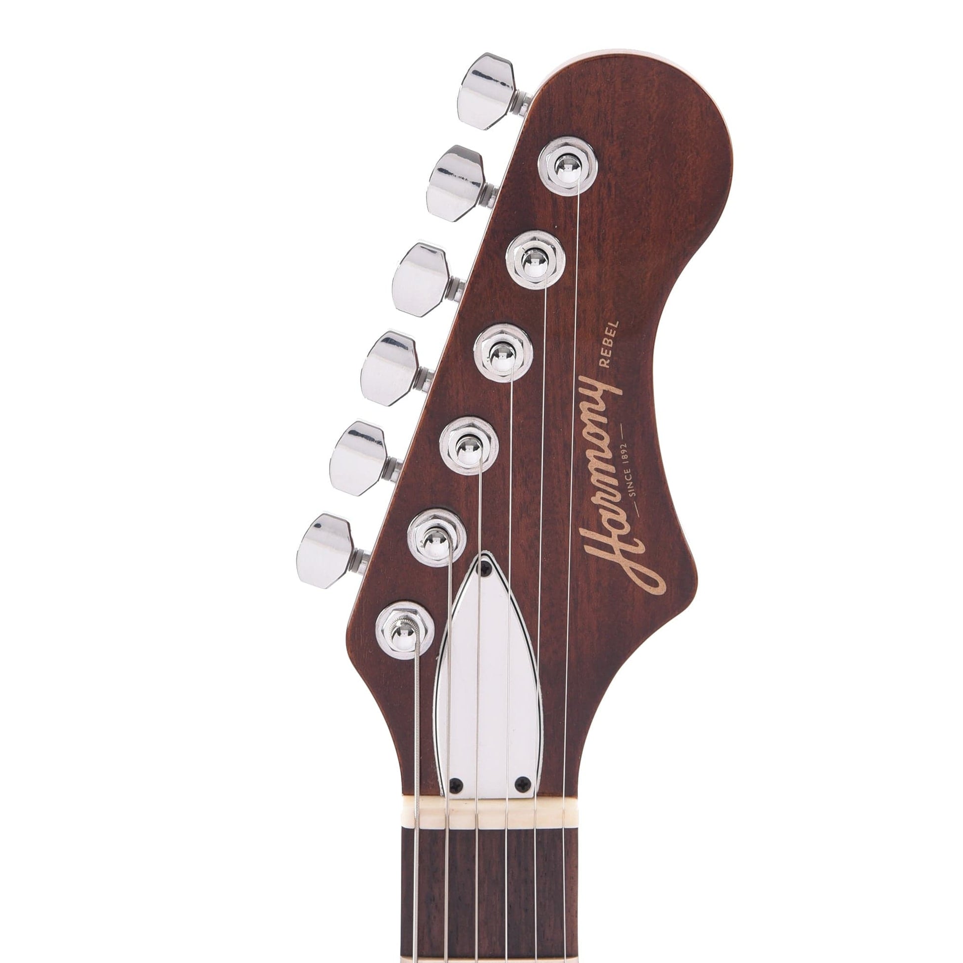 Harmony Rebel Burgundy Electric Guitars / Solid Body