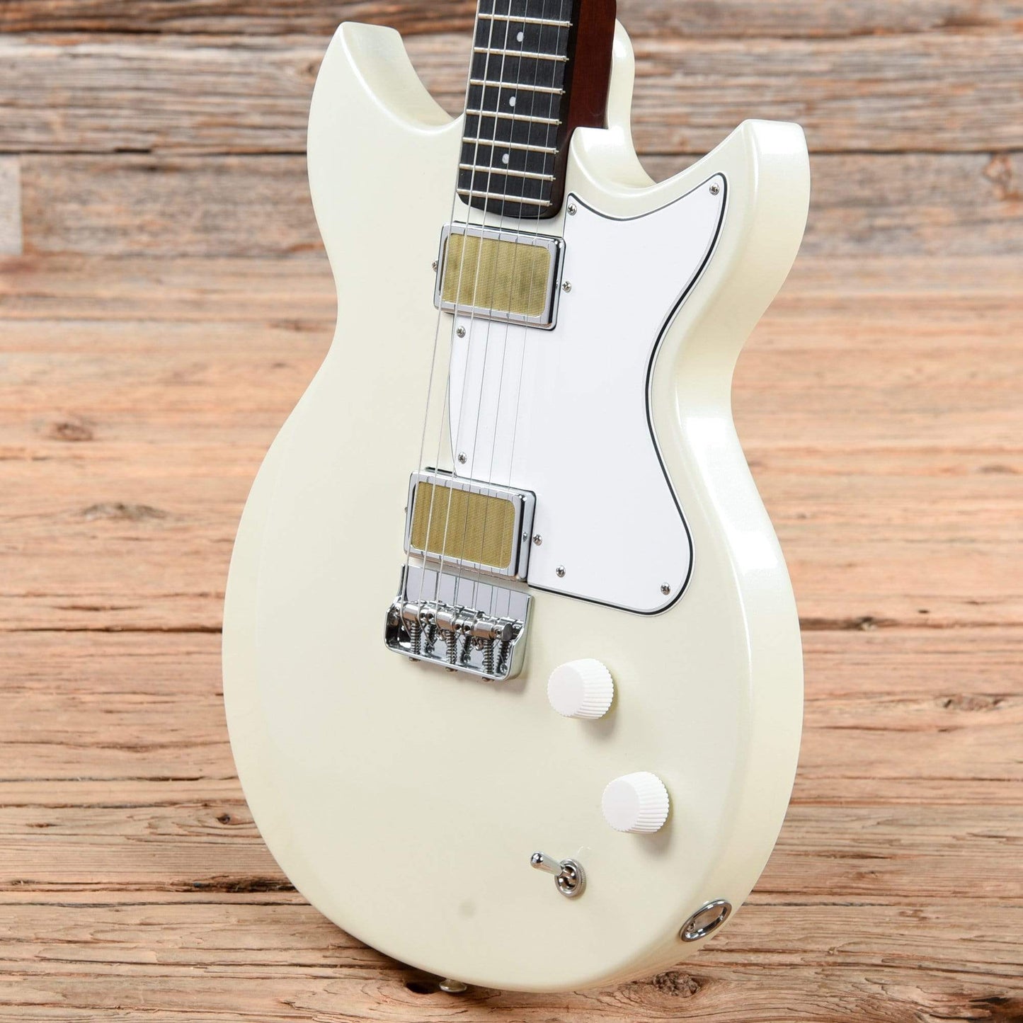 Harmony Rebel Pearl White Electric Guitars / Solid Body