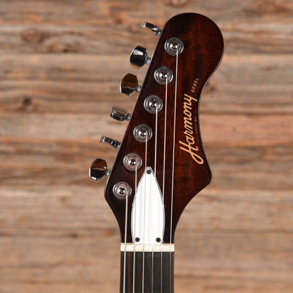 Harmony Rebel Pearl White Electric Guitars / Solid Body