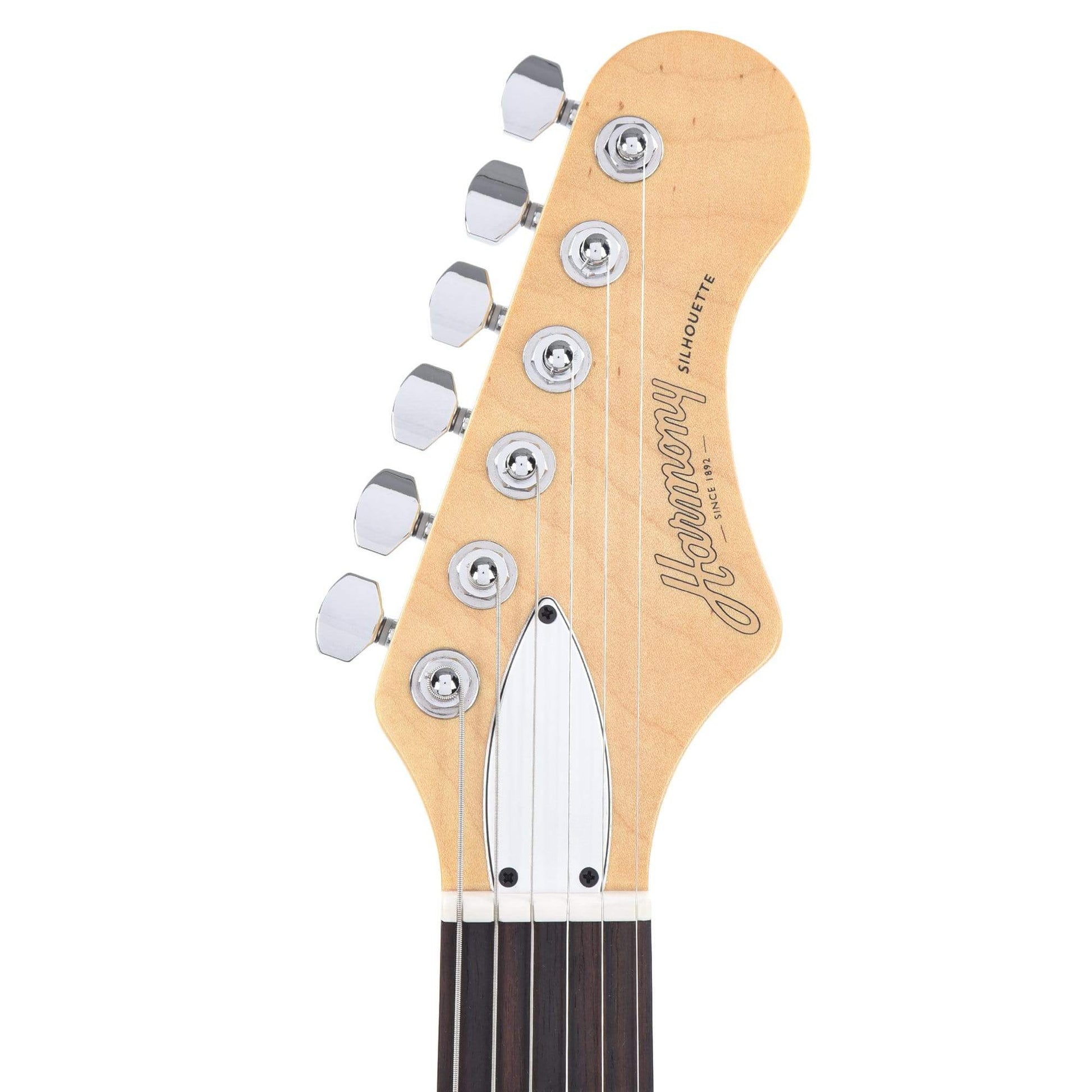 Harmony Silhouette Burgundy w/Bigsby Electric Guitars / Solid Body