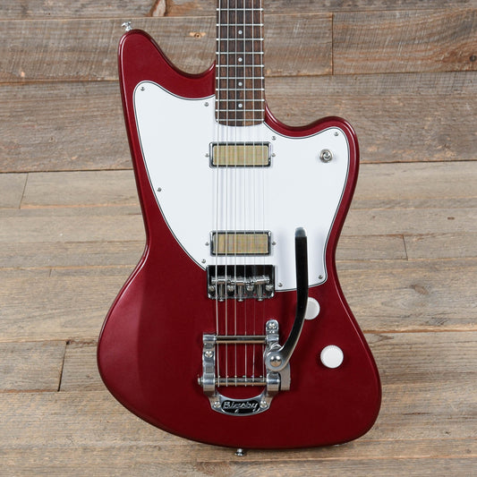 Harmony Silhouette Burgundy w/Bigsby Electric Guitars / Solid Body