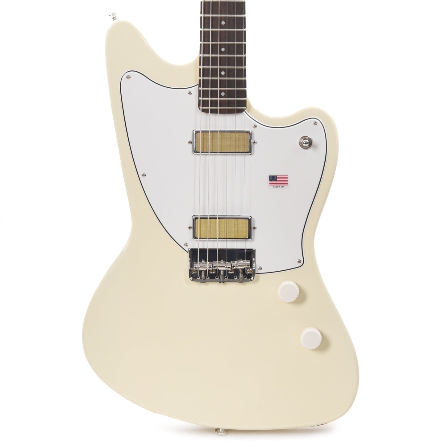 Harmony Silhouette Pearl White w/Gig Bag Electric Guitars / Solid Body