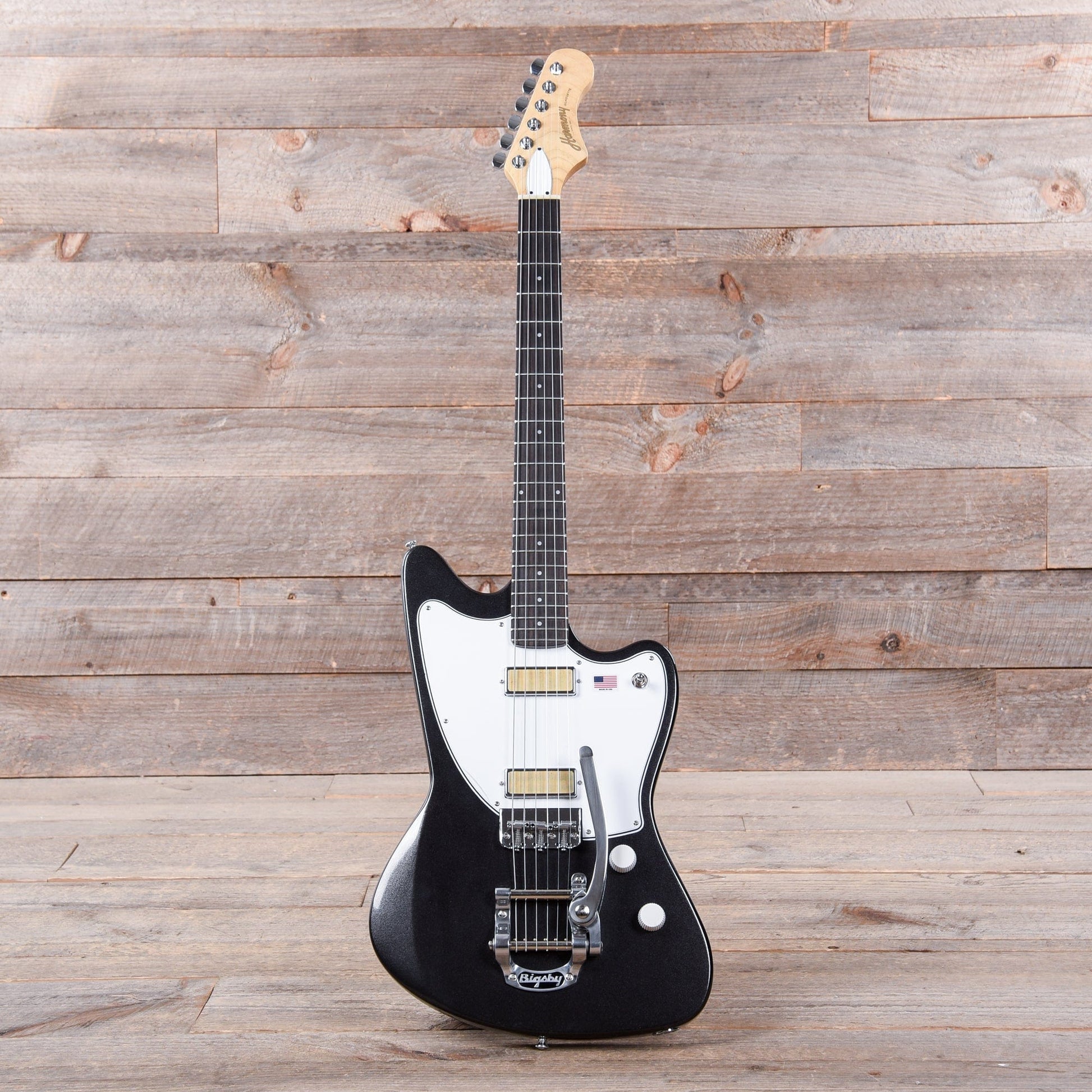 Harmony Silhouette Space Black w/Bigsby Electric Guitars / Solid Body